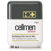 CELLMEN  Клеточный ревитализирующий крем для лица для мужчин (с вакуумной помпой) Revitalising Cellular Skin Care for Men, 30 мл